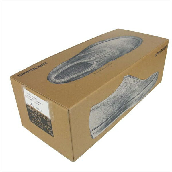 アナトミカ ワクワ WAKOUWA 540-501-0204260 WAK DECK HI ハイカット スニーカー ネイビー系 US8【新古品】【未使用】【中古】