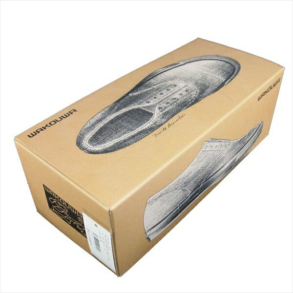 アナトミカ ワクワ WAKOUWA 540-501-0205 WAK DECK SOLE ハイカット スニーカー オフホワイト系 US9【新古品】【未使用】【中古】