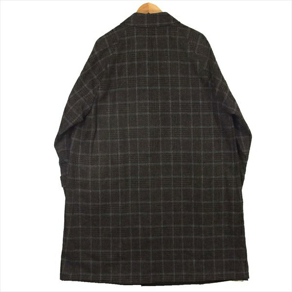 アナトミカ 20AW 530-522-02 SINGLE RAGLAN 2 S-P GABARDINE リバーシブル シングル ラグラン コート ブラック系 48【新古品】【未使用】【中古】