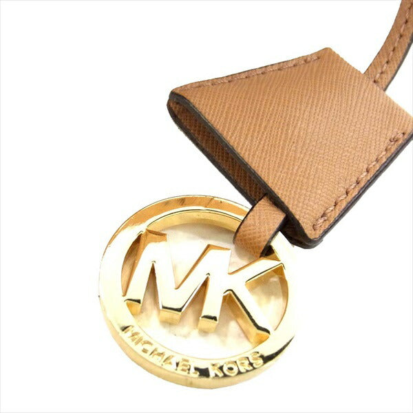 Michael Kors マイケルコース DILLON MD EW SATCHEL ディロン ミディアム サッチェル 2WAY レディース ハンドバッグ ライトブラウン系 -【中古】