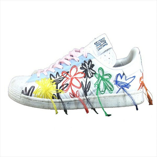 adidas アディダス × ショーン・ウェザースプーン Sean Wotherspoon FZ4724 スーパーアース スニーカー FTWWHT 26.5cm 【美品】【即決】 FTWWHT 26.5cm【美品】【中古】