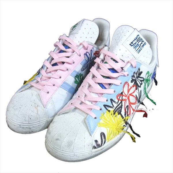 adidas アディダス × ショーン・ウェザースプーン Sean Wotherspoon FZ4724 スーパーアース スニーカー FTWWHT 26.5cm 【美品】【即決】 FTWWHT 26.5cm【美品】【中古】