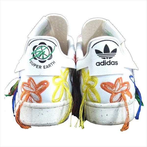 adidas アディダス × ショーン・ウェザースプーン Sean Wotherspoon FZ4724 スーパーアース スニーカー FTWWHT 26.5cm 【美品】【即決】 FTWWHT 26.5cm【美品】【中古】