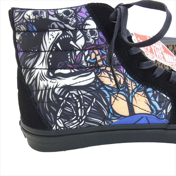 VANS バンズ VN0A38GEU7U SCHOPH SK8-HI ヴァンズ スケートハイ スニーカー 黒系【新古品】【未使用】【中古】