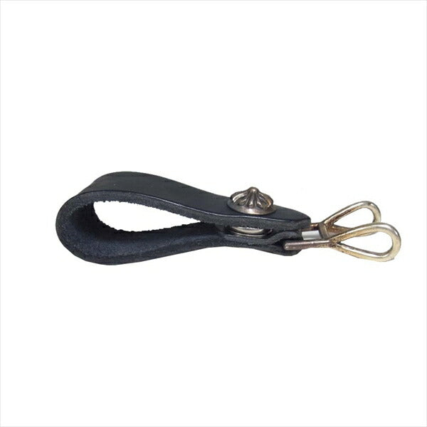 CHROME HEARTS クロムハーツ（原本無） クロスボール ベルトループ ブラック系 表記無し【中古】