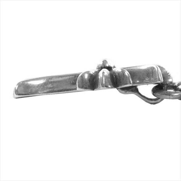 CHROME HEARTS クロムハーツ（原本無） スモール CHクロス クロスボール ネックレス ネックレス シルバー 表記無し【中古】