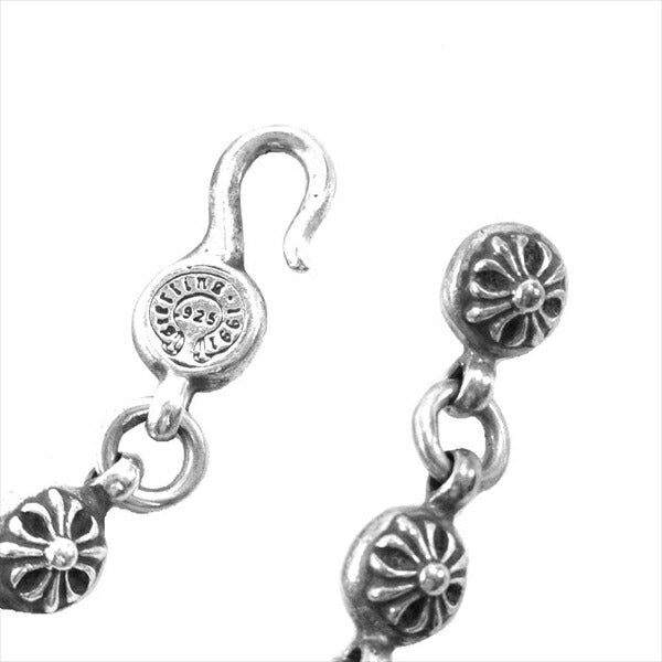CHROME HEARTS クロムハーツ（原本無） スモール CHクロス クロスボール ネックレス ネックレス シルバー 表記無し【中古】