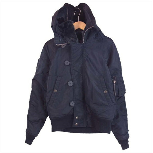 AVIREX アヴィレックス 6252052 N-2B レディース ジャケット ネイビー系【中古】