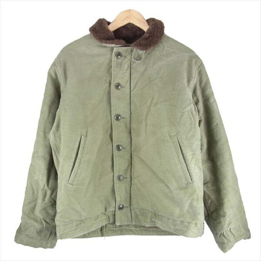 TENDERLOIN テンダーロイン T-1 DECK JKT N-1 デッキ ジャケット カーキ(オリーブグリーン)系 36【中古】