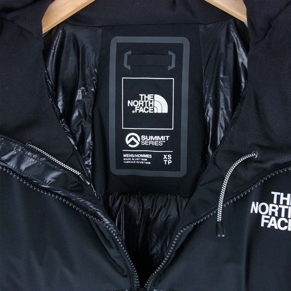 THE NORTH FACE ノースフェイス 国内正規品 ND51921 FL L6 Down Belay Parka ダウンビレイパーカ ジャケット ブラック系 XS【美品】【中古】