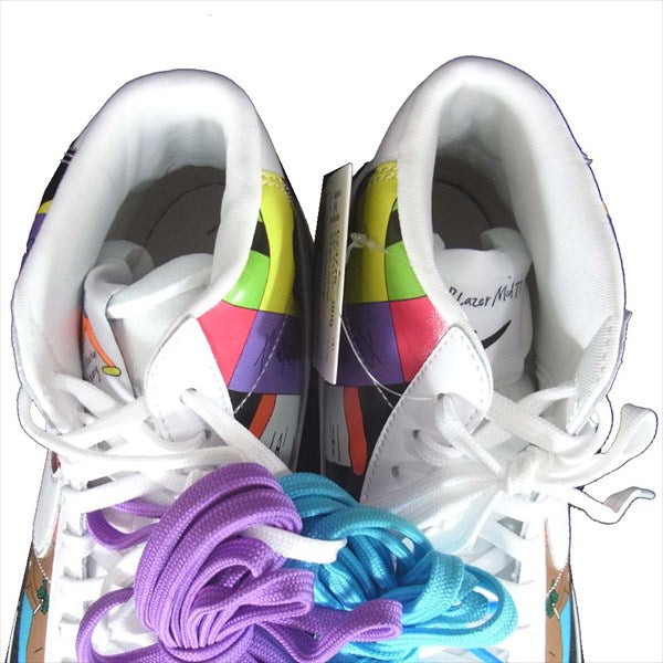 NIKE ナイキ 国内正規品 CZ3775-900 FLYLEATHER BLAZER 77 QS スニーカー マルチカラー系 27.5cm【新古品】【未使用】【中古】