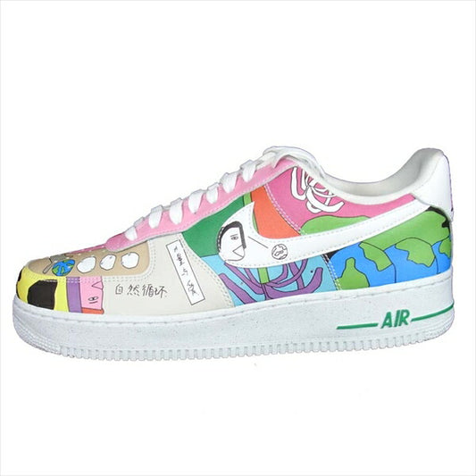 NIKE ナイキ 国内正規品 CZ3990-900 FLYLEATHER AF1 QS スニーカー マルチカラー系 28cm【新古品】【未使用】【中古】