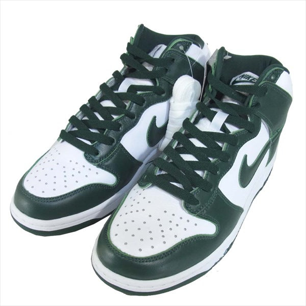 NIKE ナイキ 国内正規品 CZ8149-100 DUNK HI SP スニーカー White/Pro Green US8【新古品】【未使用】【中古】