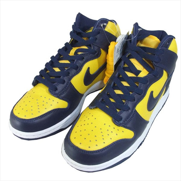 NIKE ナイキ CZ8149-700 国内正規品 DUNK HI SP Maize and Blue スニーカー VarsityMaze/MidnightNavy US8.5【新古品】【未使用】【中古】