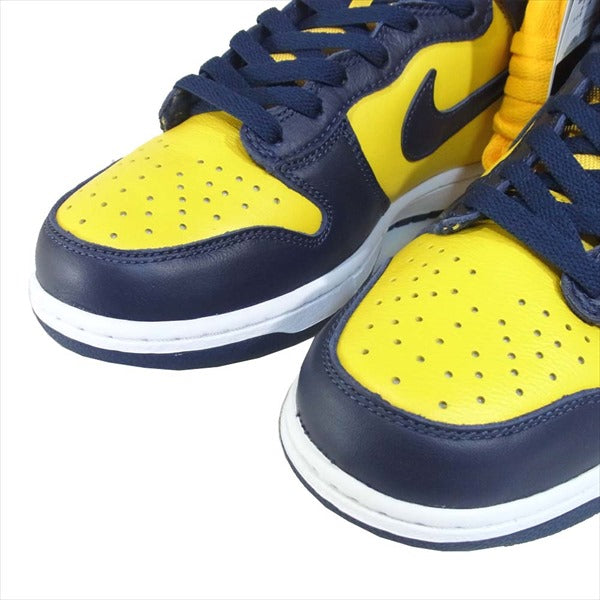 NIKE ナイキ CZ8149-700 国内正規品 DUNK HI SP Maize and Blue スニーカー VarsityMaze/MidnightNavy US8.5【新古品】【未使用】【中古】