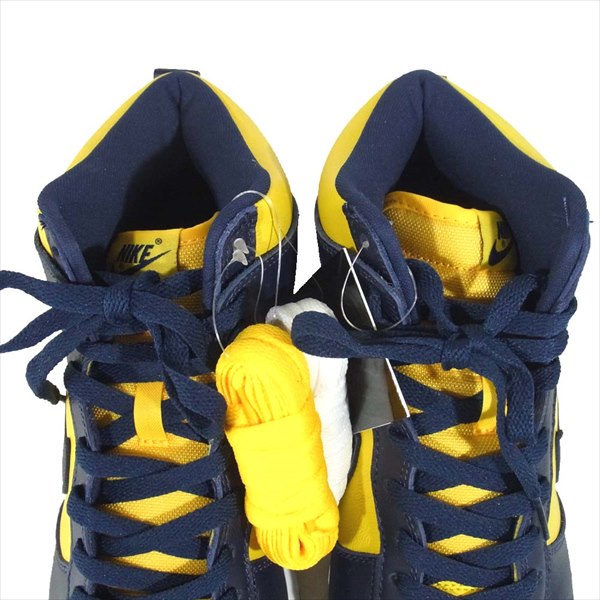 NIKE ナイキ CZ8149-700 国内正規品 DUNK HI SP Maize and Blue スニーカー VarsityMaze/MidnightNavy US8.5【新古品】【未使用】【中古】