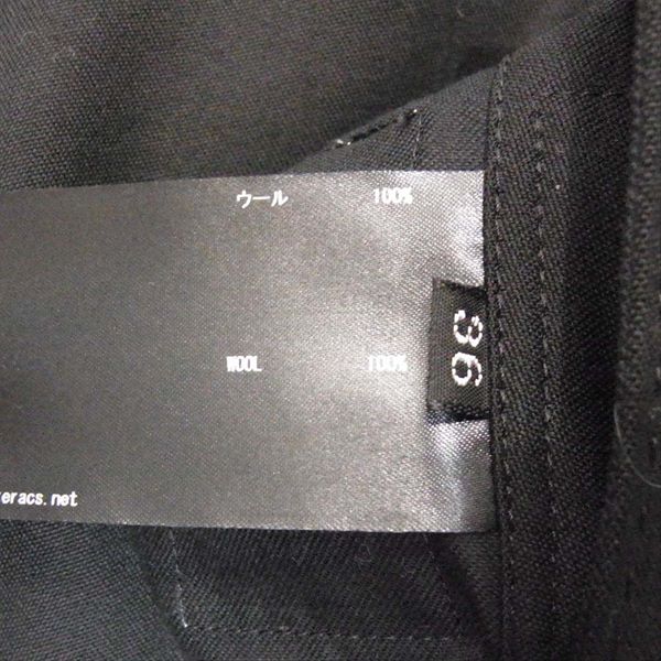 ザ・リラクス 20SS-REPT-183L ワイドパンツ レディース パンツ 黒系 36【新古品】【未使用】【中古】