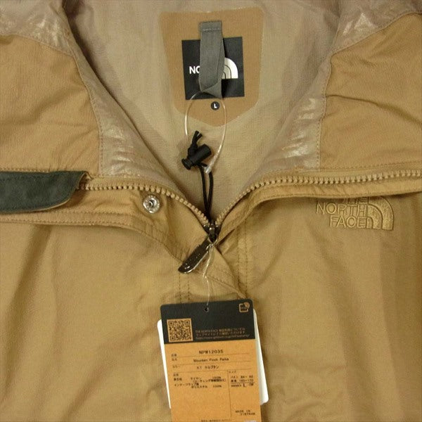 THE NORTH FACE ノースフェイス 国内正規品 NPW12035 Mountain Finch Parka レディース マウンテンパーカー ベージュ系 L【新古品】【未使用】【中古】