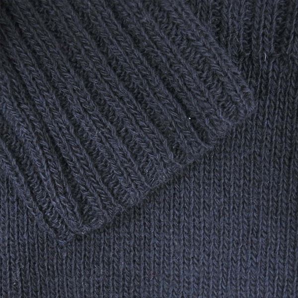 robe de chambre COMME des GARCONS ローブドシャンブルコムデギャルソン AD1997 ウール レディース ニット ネイビー系 サイズ表記無【中古】