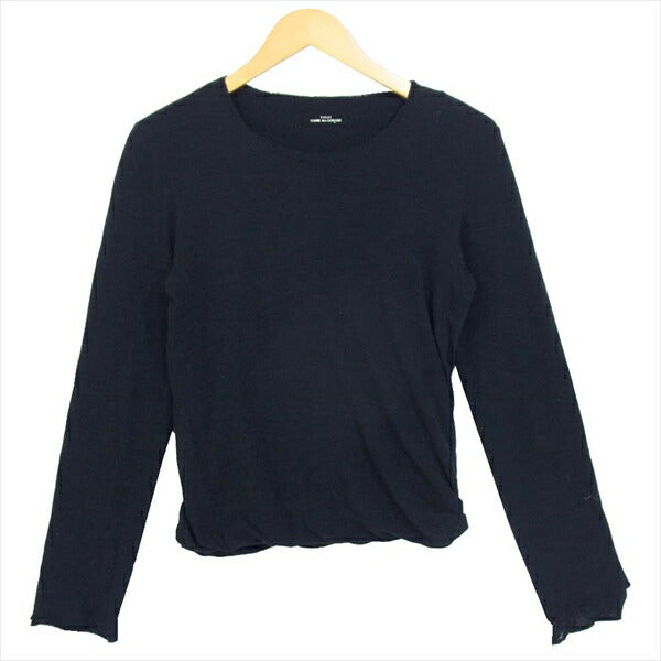 tricot COMME des GARCONS トリココムデギャルソン AD1997 ねじれ 2重生地 ウール レディース ニット ダークネイビー系 表記無【中古】