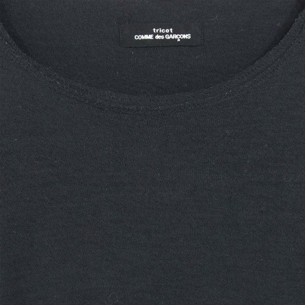 tricot COMME des GARCONS トリココムデギャルソン AD1997 ねじれ 2重生地 ウール レディース ニット ダークネイビー系 表記無【中古】