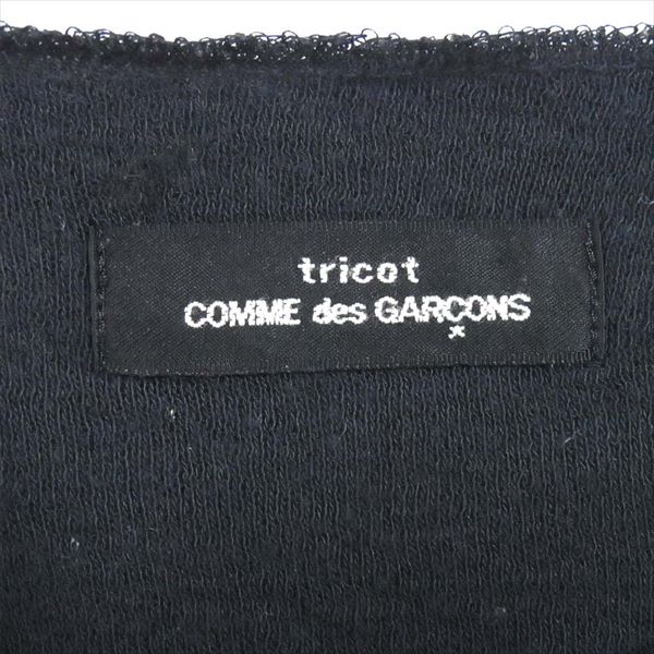tricot COMME des GARCONS トリココムデギャルソン AD1997 ねじれ 2重生地 ウール レディース ニット ダークネイビー系 表記無【中古】