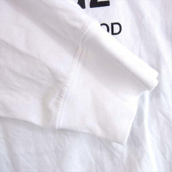 NEIGHBORHOOD ネイバーフッド × ANTI SOCIAL SOCIAL CLUB アンチソーシャルソーシャルクラブ 20SS ASSC-2 / C-TEE . LS ダブルネーム ロゴ ロンT 長袖 Tシャツ ホワイト系 L【極上美品】【中古】