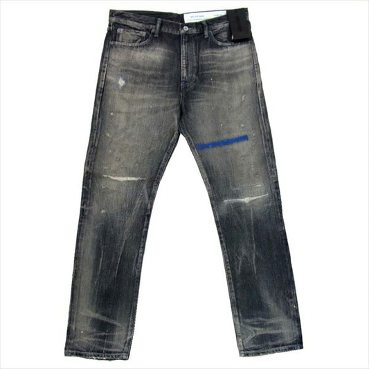 NEIGHBORHOOD ネイバーフッド BLOCK SAVAGE .DP MID/140Z-PT デニム パンツ グレー系【新古品】【未使用】【中古】