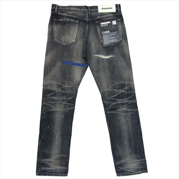 NEIGHBORHOOD ネイバーフッド BLOCK SAVAGE .DP MID/140Z-PT デニム パンツ グレー系【新古品】【未使用】【中古】