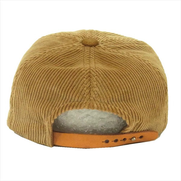 Hender Scheme エンダースキーマ コーデュロイ レザー キャップ ライトブラウン系【中古】