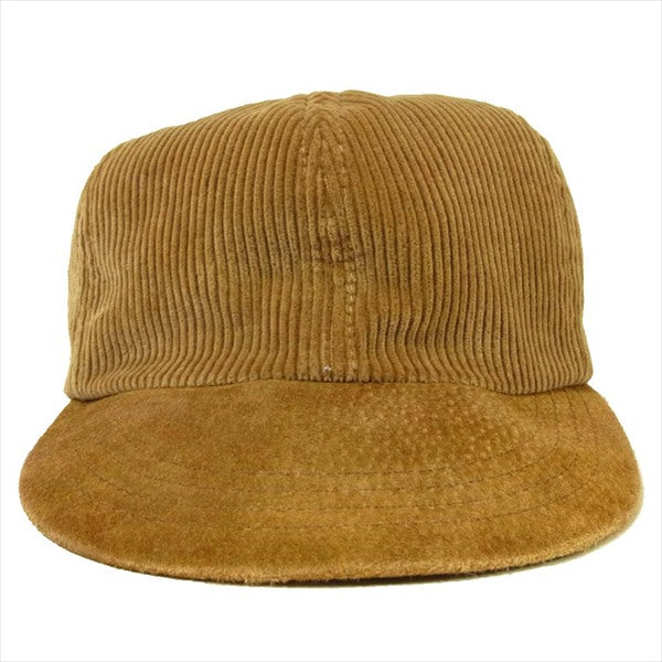 Hender Scheme エンダースキーマ コーデュロイ レザー キャップ ライトブラウン系【中古】