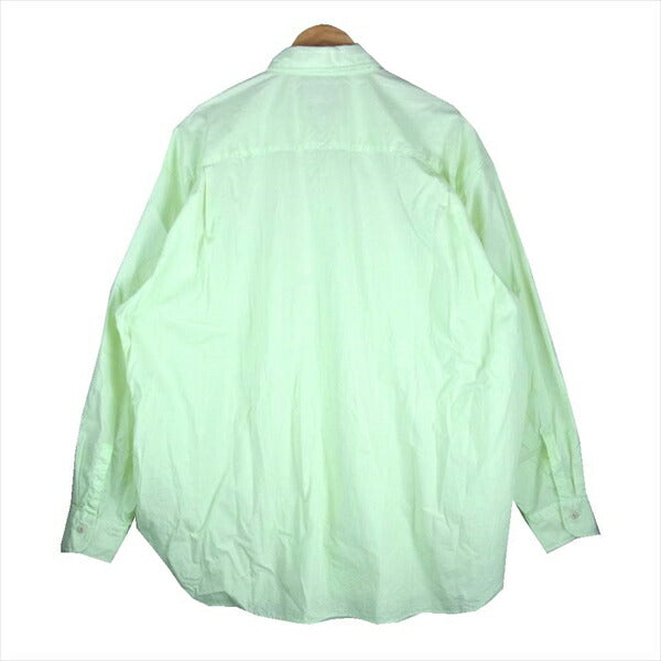 マービンポンティアック 19SS MPSM-1905S Military Shirt ミリタリー 長袖シャツ ライトグリーン系 one size【中古】