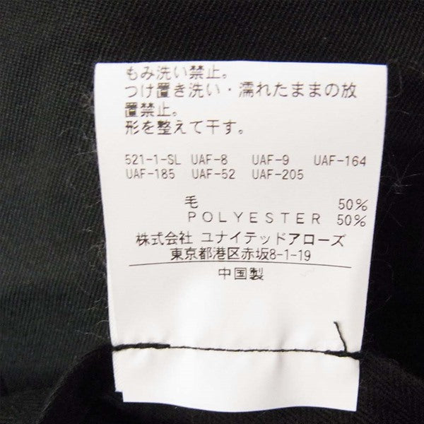 UNITED ARROWS ユナイテッドアローズ 1214-177-7373 ビューティーアンドユース BEAUTY & YOUTH UNITED ARROWS スラックス パンツ 黒系 L【美品】【中古】
