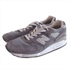 NEW BALANCE ニューバランス M998CH USA製 スエード ローカット スニーカー グレー系 28㎝【中古】