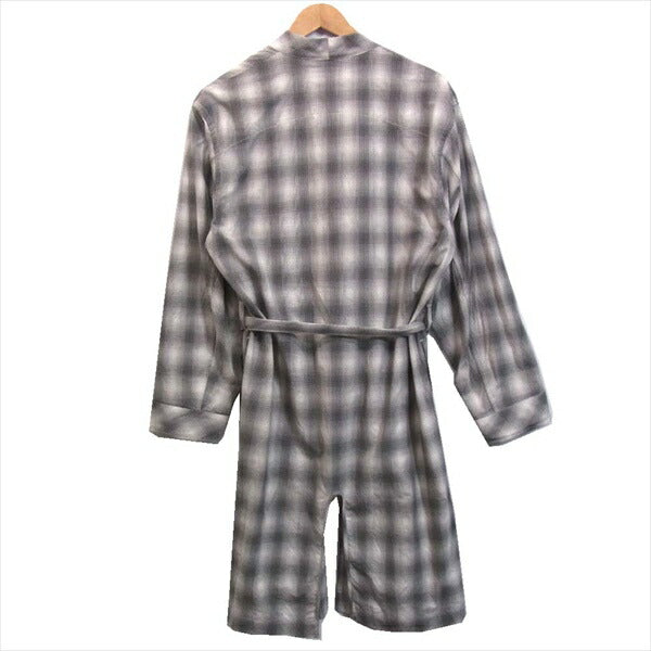 ジョンメイソンスミス CO-#822 KIMONO COAT ロング コート グレー系 M【中古】