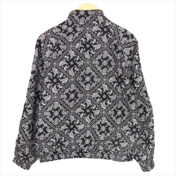 Supreme シュプリーム 18SS Bandana Track Jacket バンダナ トラック ジャケット ジャケット ブラック系 S【中古】