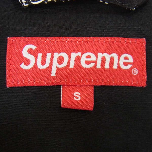 Supreme シュプリーム 18SS Bandana Track Jacket バンダナ トラック ジャケット ジャケット ブラック系 S【中古】