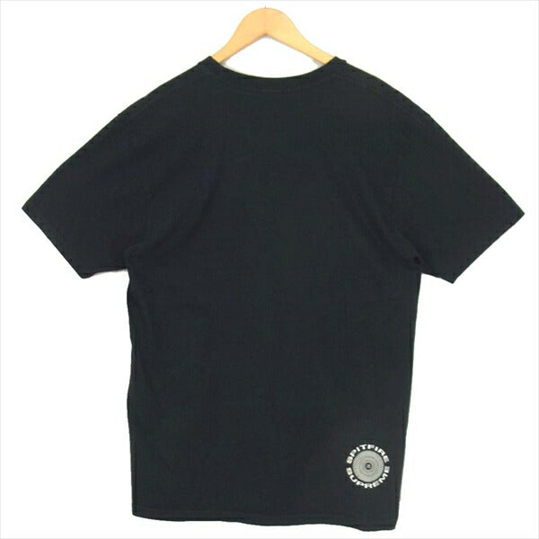 Supreme シュプリーム 18SS Spitfire Cat Tee スピットファイア Tシャツ ブラック系 L【中古】