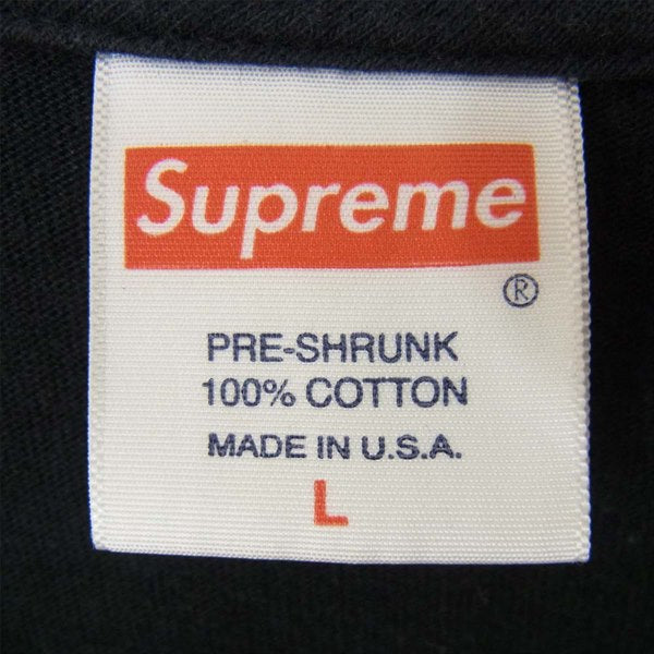 Supreme シュプリーム 18SS Spitfire Cat Tee スピットファイア Tシャツ ブラック系 L【中古】