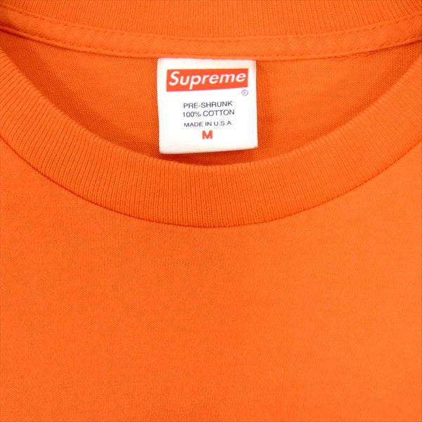 Supreme シュプリーム 20SS Daniel Johnston Frog Tee ダニエルジョンストン フロッグ Tシャツ オレンジ系 M【中古】