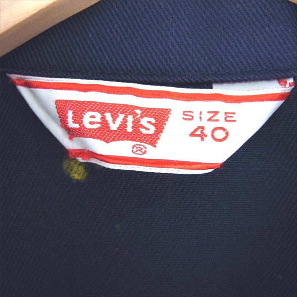 Levi's リーバイス ヴィンテージ コットンツイル ジャケット ネイビー系 40【中古】