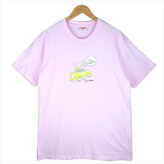 Supreme シュプリーム 20SS daniel johnston frog tee ダニエル ジョンストン フロッグ Tシャツ ピンク系 L【新古品】【未使用】【中古】