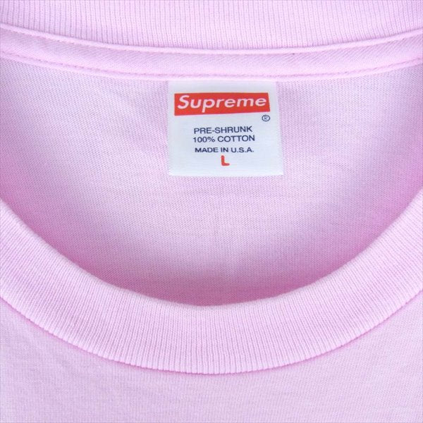 Supreme シュプリーム 20SS daniel johnston frog tee ダニエル ジョンストン フロッグ Tシャツ ピンク系 L【新古品】【未使用】【中古】