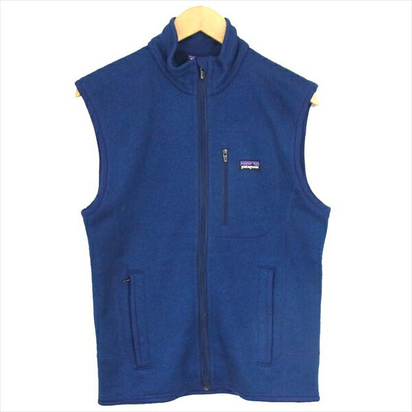 patagonia パタゴニア 25880 ベターセーター フリース ベスト カジュアルベスト 青系 S【中古】