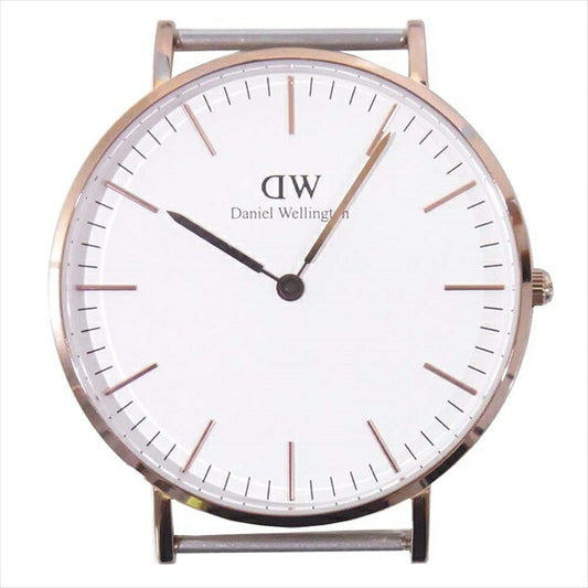 Daniel Wellington ダニエルウェリントン DW00100168 Classic St Mawes クラシック レザーベルト レディース 時計 ウォッチ ブラウン系【中古】