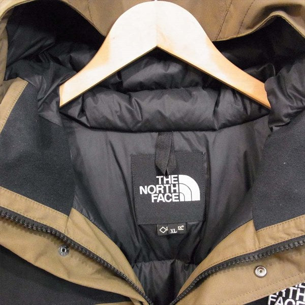 THE NORTH FACE ノースフェイス ND91837 Mountain Down Jacket ダウン ジャケット ブラウン系 XL【中古】