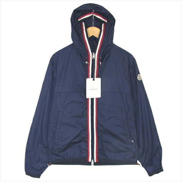 MONCLER モンクレール ANTON アントン ナイロン フーディー ジャケット ネイビー系 1【新古品】【未使用】【中古】