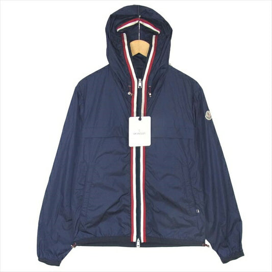 MONCLER モンクレール ANTON アントン ナイロン フーディー ジャケット ネイビー系 1【新古品】【未使用】【中古】