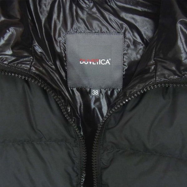 DUVETICA デュベティカ 国内正規品 D.910.01/1162 THIA-mat ティアマット ナイロン ダウン ジャケット 黒系 38【美品】【中古】