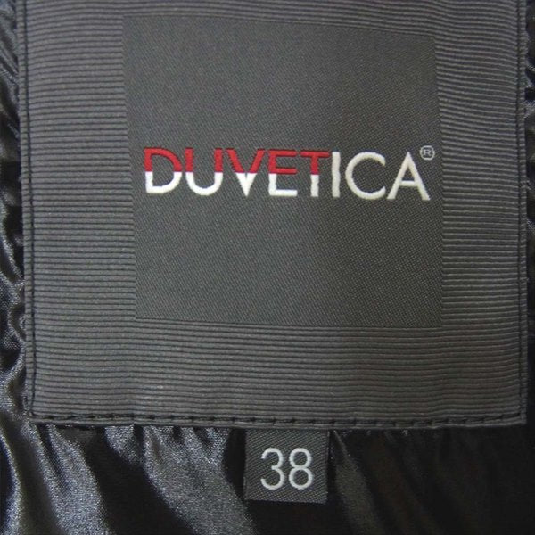 DUVETICA デュベティカ 国内正規品 D.910.01/1162 THIA-mat ティアマット ナイロン ダウン ジャケット 黒系 38【美品】【中古】